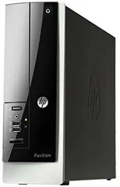 HP Pavilion Slimline Desktop PC - AMD E1-2500 (1.40 GHz) / 4GB Memory / 500GB Hard Drive / AMD Radeon HD 8240 / DVD±RW/CD-RW / Windows 8.1 64-bit