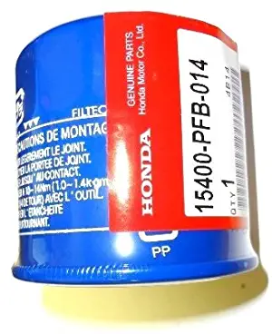 15400-PFB-014 Genuine Honda OEM Oil Filter for GX360, GX610, GX620, GX630, GX640