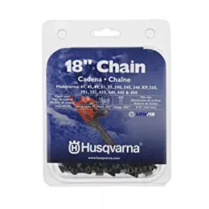 Husqvarna 531300439 18-Inch H30-72 (95VP) Pixel Saw Chain, .325-Inch by .050-Inch