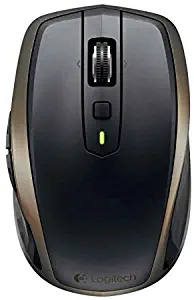 Logitech MX Anywhere 2 Wireless Mobile Mouse – Track on Any Surface, Bluetooth or USB Connection, Easy-Switch up to 3 Devices, Hyper-fast Scrolling