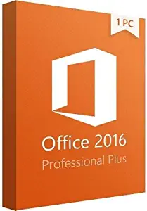 Office Professional 2016 Plus License - 1 PC - KeyCard - US