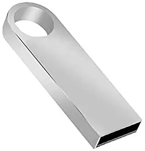 USB Flash Drive Waterproof USB Memory Stick Aluminum Pen Drive for PC Laptop Computers Tablet (1tb, Silver)