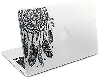 Easy Gift Dream Catcher Decal Removable Vinyl MacBook Decal Sticker Decals Skin with Precision-Cut for Apple MacBook Air MacBook Pro Mac Laptop 13 15 Inch