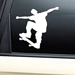 Skateboarding Skate Vinyl Decal Laptop Car Truck Bumper Window Sticker