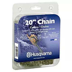 Husqvarna 531300441 20-Inch H80-72 (72V) Saw Chain, 3/8-Inch by .050-Inch