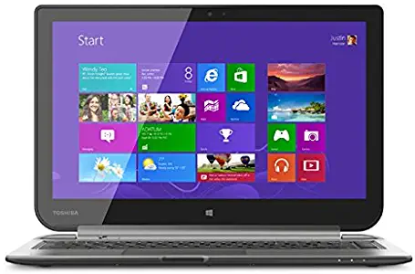 Toshiba W35DT-A3300 Satellite Click 2-in-1 13-Inch Touch-Screen Laptop (4GB Memory, 500GB Hard Drive) Ultimate Silver