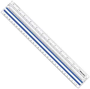 Office Depot Magnifying Ruler, 12in, Clear, NB-20110520