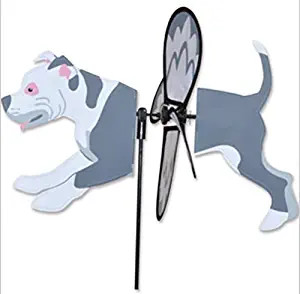 PIT BULL Petite Garden Stake Wind Spinner by Premier Kites & Designs-17"
